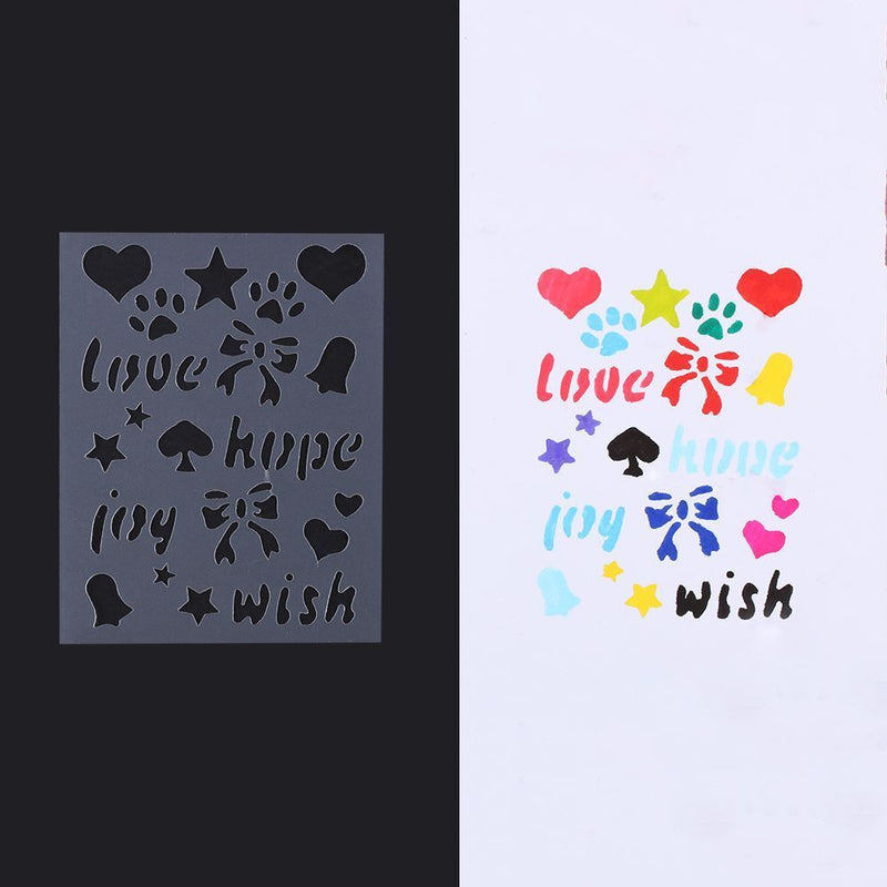 Decorative Walls Painting Embossing Layering Stencils Scrapbooking Template