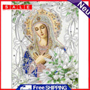 DIY Drawing Craft Flower Goddess Special Shaped Mosaic 5D Diamond Painting Kit