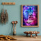 5D DIY Diamond Painting Snuggling Wolf Kits Full Round Drill Wall Decor Crafts