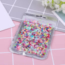 Powlance Glitter Sequin Film, DIY, Peach Heart, Glitter Pail
