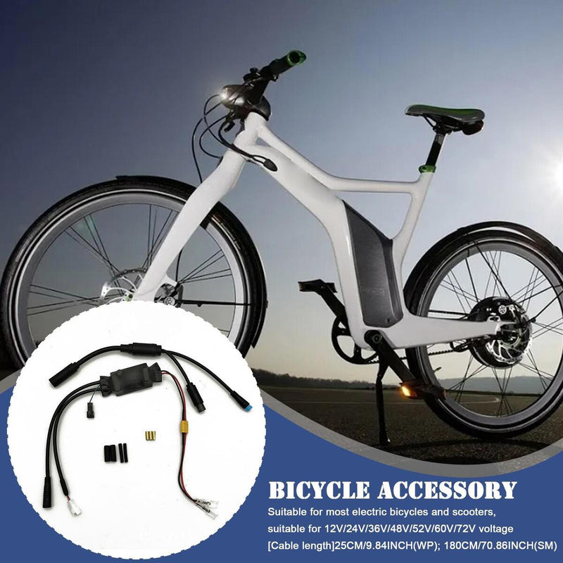 Mid Drive Lamp Group Adapter Cable Bafang Front And Rear Lights Retrofit bs.