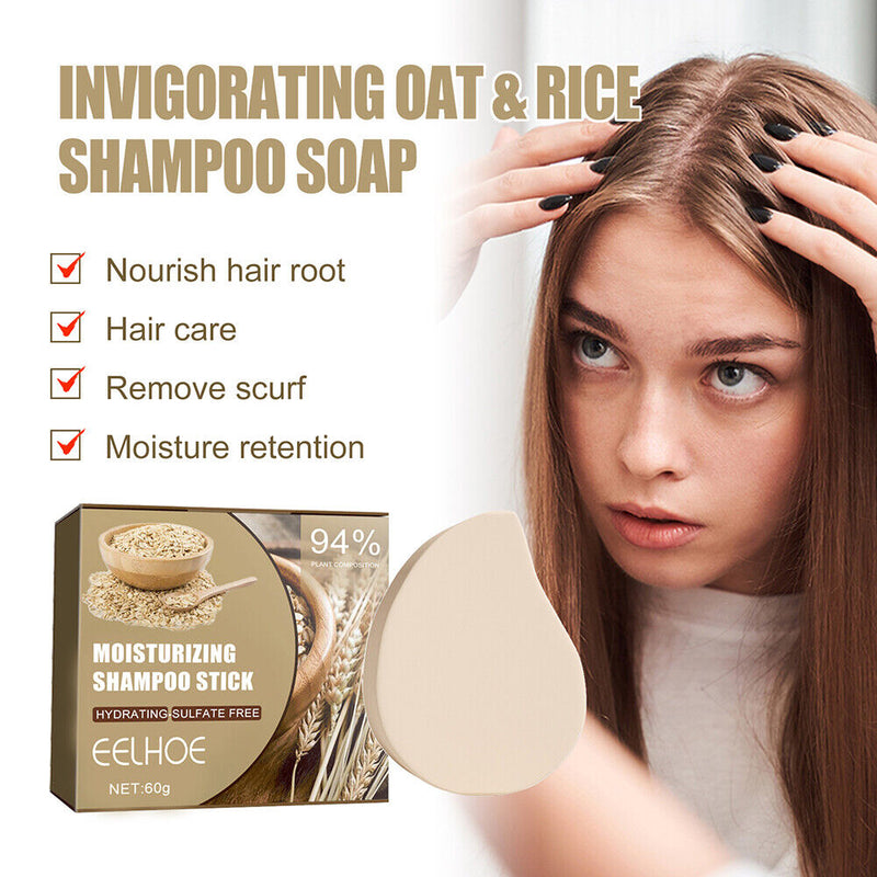 Hair Soap Split Dry Damaged Hair Thickening Soap for Nourishing Hair Care Smooth