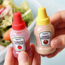 Container Pantry Containers Tomato Ketchup Bottle Small Sauce Container