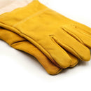 1 Pair Beekeeping Gloves Goatskin Bee Keeping Vented Sleeves Long A0C5