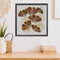Ginkgo Leaf Stamped Cross Stitch Kits 11CT Printed Embroidery DIY Handmade Cr