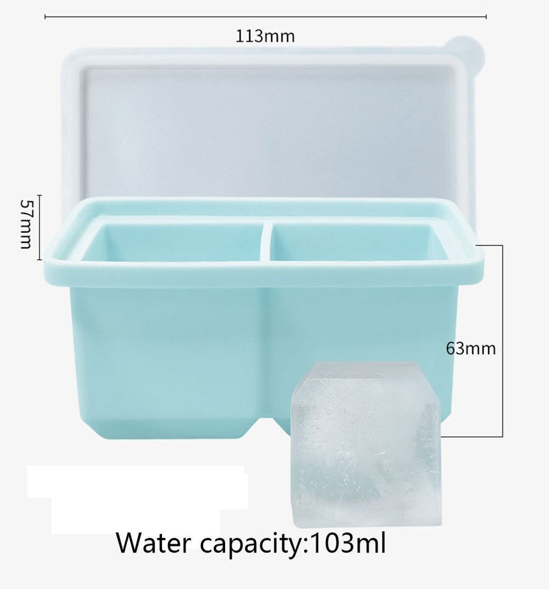 DIY Handmade Ice Cube Make Ice Silica Gel Mold Popsicle Maker Jumbo Mould