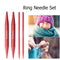 13 Pairs Knitting Needles for Sweater Crochet Set DIY Craft Sewing Accessories