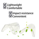1 Pair Side For Safety Glasses Clip On Spec Shields 2022 Clear J6T1