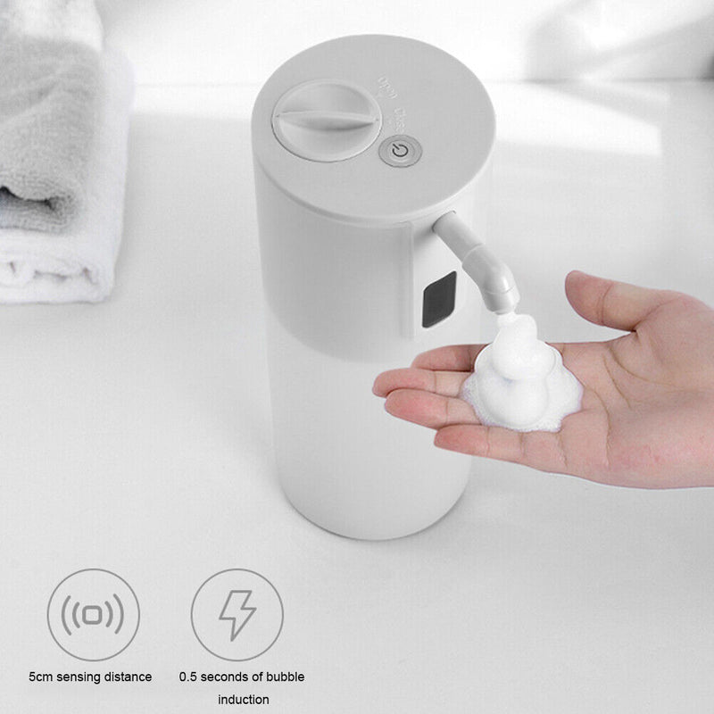 Soap Dispenser Auto Induction Sensor Touchless Foam Hand Washer (White)