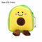 Pocket Key Money Bag Avocado Coin Purse Fruit Shape Clutch Card Wallet Storage