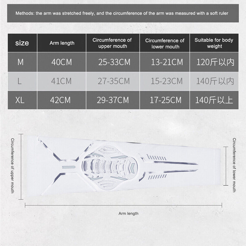 1pc Sports Arm Guard Compression Sleeves Elbow Protective Pad (Black M) Newly