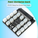 ATX Power Breakout Board for Miner Graphics Card 17-Port 50(2x25)Pin PCIE Module