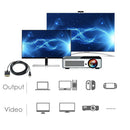 HDMI Cable DVI to HDMI-compatible Cable Digital Cable 24+1 Pin Adapter Cables