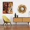 Painting By Numbers Kit DIY Quiet Tiger Hand Painted Canvas Oil Art Picture Gift