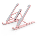 Foldable Laptop Holder Riser 6 Gears Height Adjustable Notebook Cooling Stand