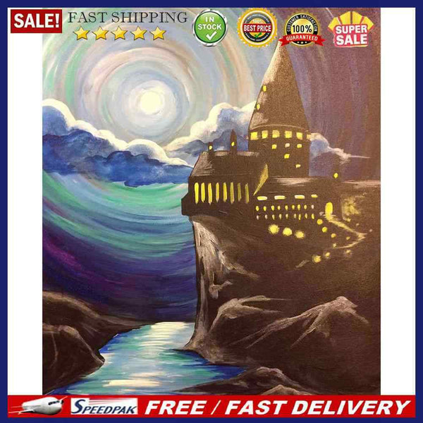 Little Monster Frameless Picture Oil Paint By Numbers Hand Painted Picture Kit