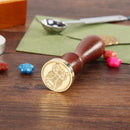 Retro Envelope Sealing Wax Copper Stamp for Art Decor Customs Supply (F289)