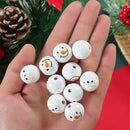 Loose Garland DIY Decor Christmas Wooden Bead Craft Snowman Wooden Bead Winter