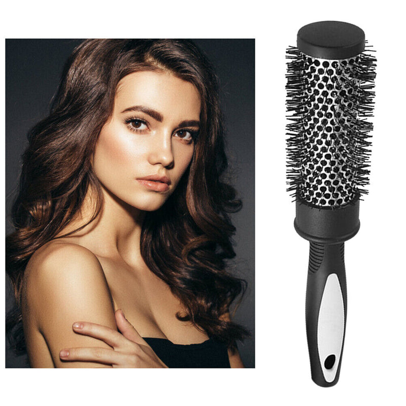 Nylon Hair Curly Hair Cylinder Comb Aluminum Curly Hairbrush Hairdressing Too