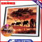 DIY-5D Diamond Painting Animal Worlds Cross Stitch Kits Embroidery Round Diamonds W