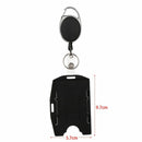 Plastic Retractable Badge Holder Card Sleeve Name Card ID Card Badge Holder