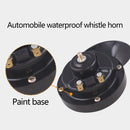 1 Pair Car Horns Loud 12V 105dB Motorcycle Snail Sound Horn Waterproof Trumpet