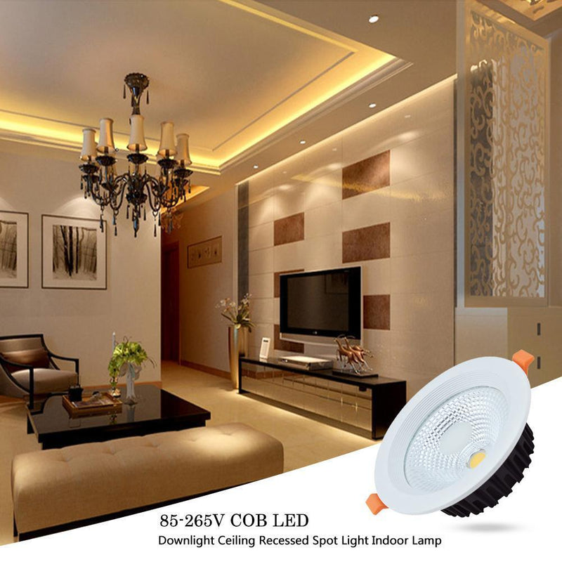 85-265V COB LED Downlight Ceiling Recessed Spot Light Indoor Lamp (10W)