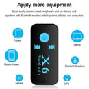 Mini 3.5MM Jack AUX Audio MP3 Music Bluetooth Receiver Kit Wireless Car R2B4