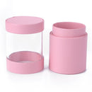 Visible Makeup Brush Holder Travel Cosmetic Pens Storage Organizer (Pink) Newly