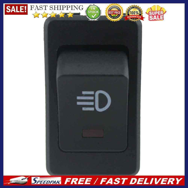 Fog Light ON/OFF Rocker Switch with LED 12V 35A for Car Truck Boat Marine Das