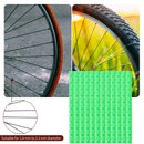 Spoke Reflector 12 Pieces MTB Bike Wheel Spoke Reflective Strips (Green) Newly