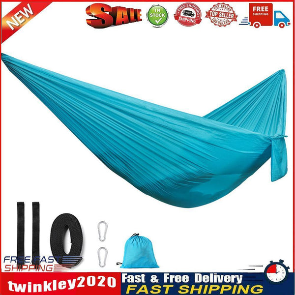 Outdoor Camping Hammock Sleeping Swing Garden Backyard Tree Hanging Bed Newly
