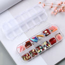 Plastic Drug Pill Holder Storage Boxes Small Case Craft Organizer Nail Art Tips