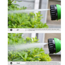 Adjustable Watering Gun Garden Hose Nozzle Lawn Car Washer Sprayer (Green)