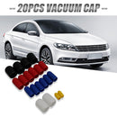 20pcs Assorted Vacuum Line Caps 1/8 3/16 1/4 3/8 5/16 inch for Chevrolet Ford