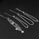 Hip Hop Jewelry Simple Bangle Punk Bracelet Titanium Stainless Steel Wristbands