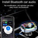 Type C Dual USB Charger Fast Charger Bluetooth FM Transmitter Car Kit Adapter