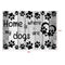 5DDIY Diamond Painting Cross Stitch Dog Home is Where Rhinestone Embroidery