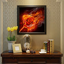 Burning Roses 5D DIY Diamond Painting Kits Full Round Drill Wall Decor Art Craft