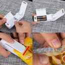 Mini Vacuum Food Heat Sealer Plastic Storage Bag Snack Seal Machine (White)