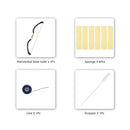 Eyebrow Mapping Measuring Tools Rope Pre Ink Tattoo Microblading Supplies K