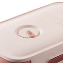 Drawer Egg Storage Box Refrigerator Fresh Keeping Egg Dumpling Tray (Pink) Newly