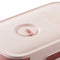 Drawer Egg Storage Box Refrigerator Fresh Keeping Egg Dumpling Tray (Pink) Newly