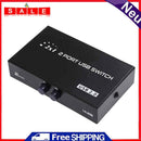 1a 2b 2 Port USB 2.0 Sharing Switch Box for 2 Computers, 1 Printer to Share