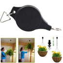 Retractable Pulley Hanging Basket Pull Down Hanger Garden Baskets Pot Newly