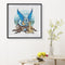 14CT Counted Full Cross Stitch DIY Cartoon Dragon Hand Paint Room Decor 40x40cm
