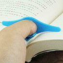 BLUE Thumb Thing Book Page Holder and Bookmark Markers BLUE Light I8S0