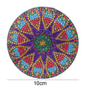 5D DIY Diamond Painting Mandala Wooden Round Coaster Cup Cushion (AA1058-3)