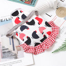 Pet Feather Protector Cloth Elastic Cock Pattern Back Wing Protector (B) Newly