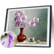 Phalaenopsis Oil Paint By Numbers Kits DIY Handpainted on Canvas Gift Unframed